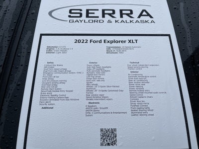 2022 Ford Explorer XLT