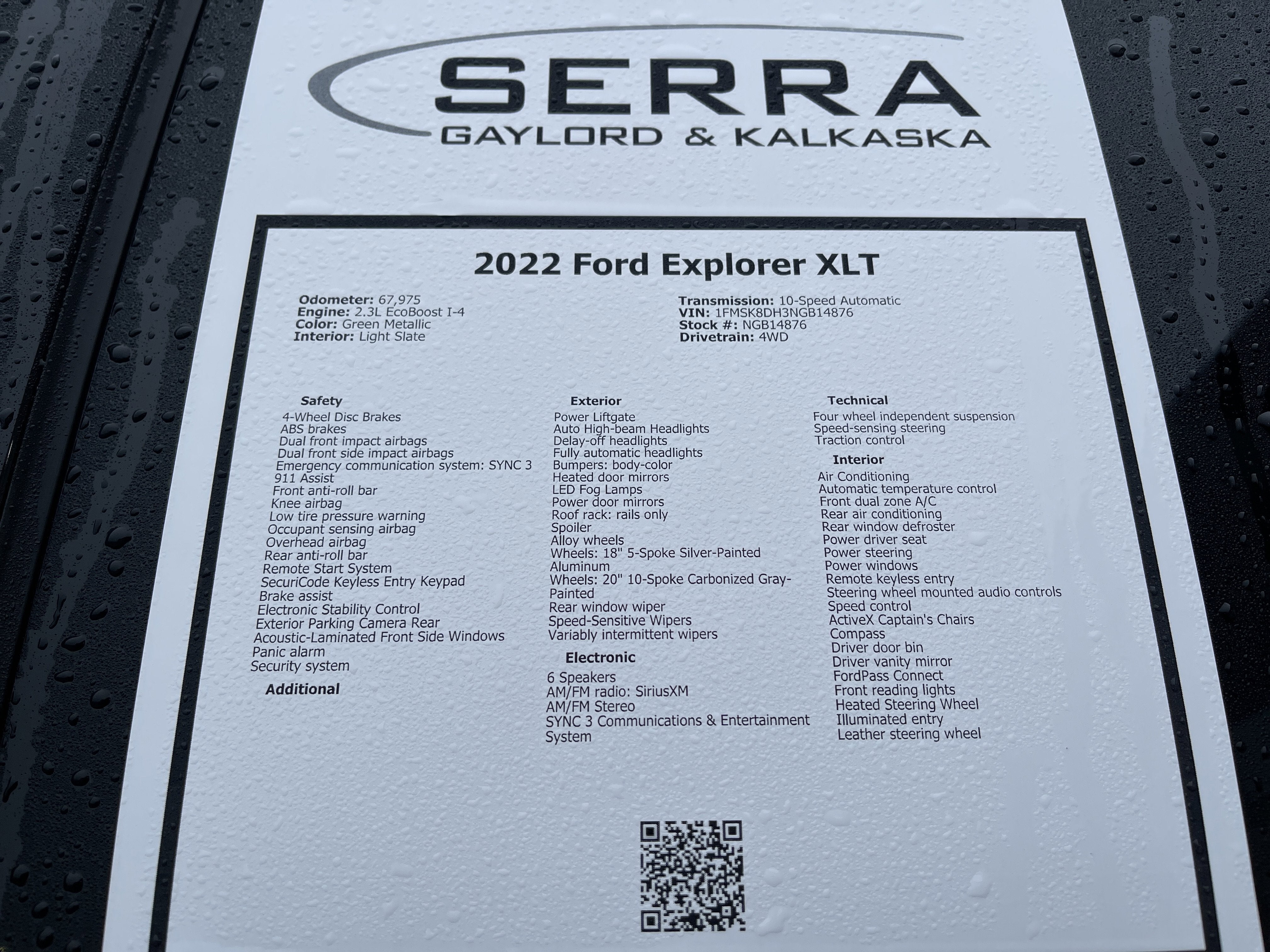 2022 Ford Explorer XLT