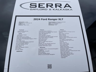 2024 Ford Ranger XLT