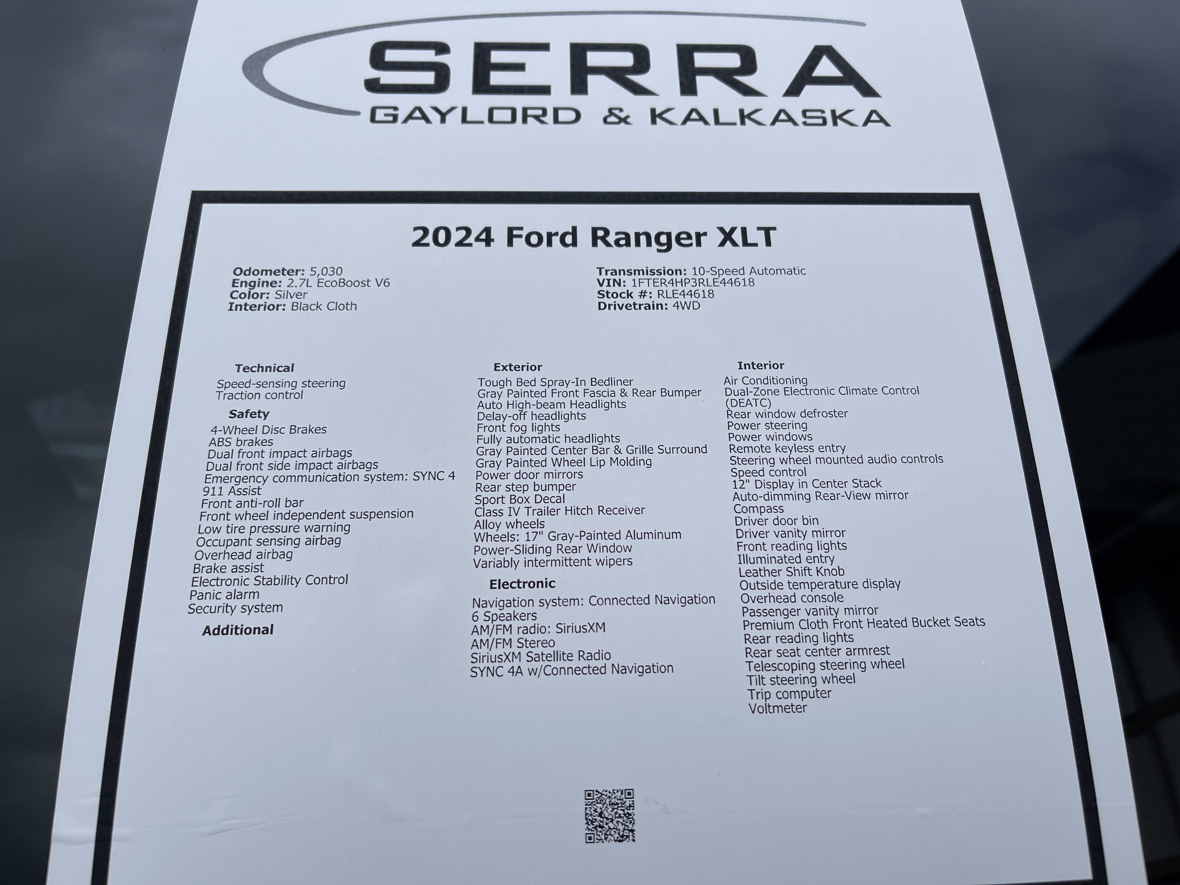 2024 Ford Ranger XLT