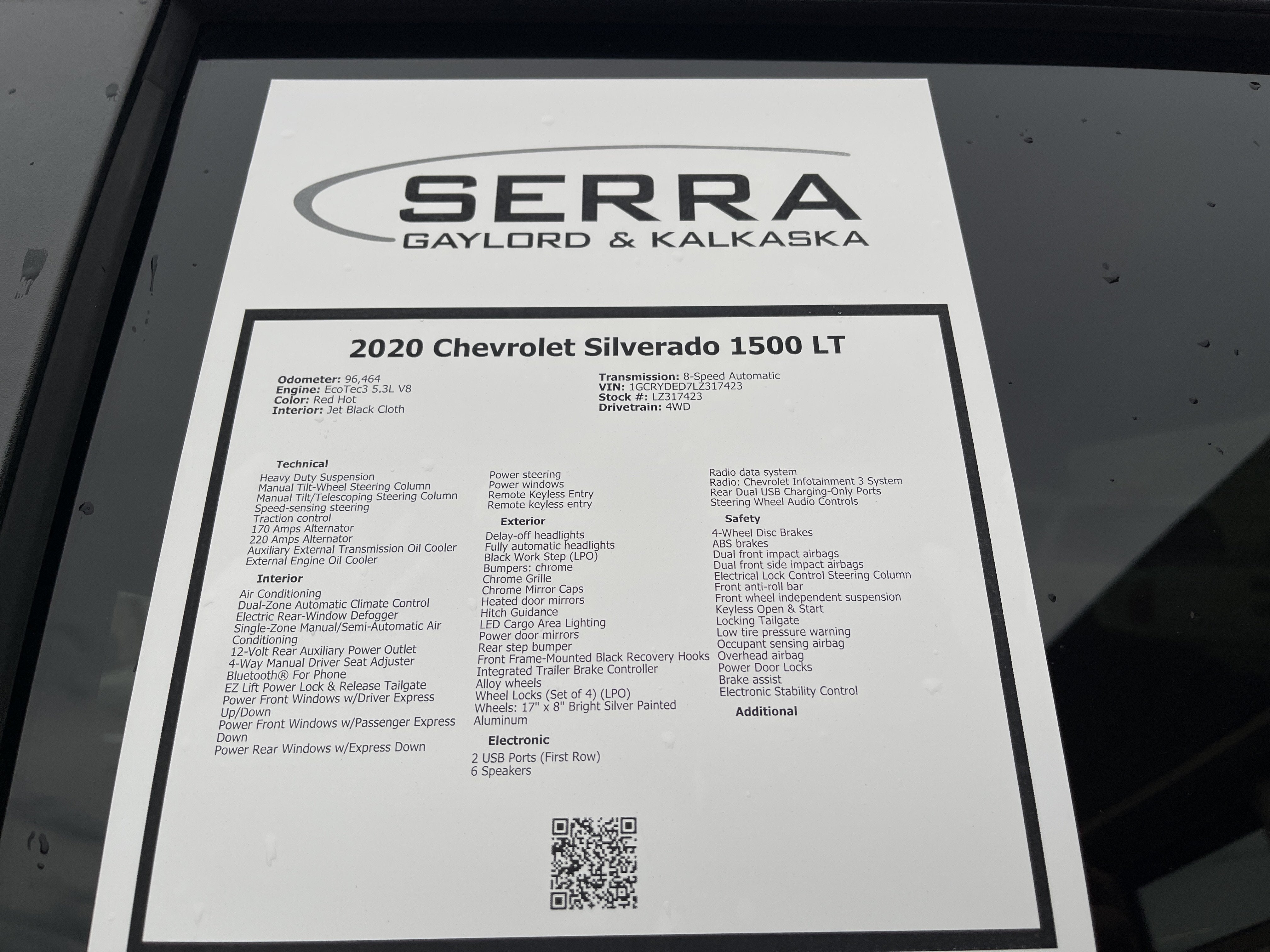 2020 Chevrolet Silverado 1500 LT