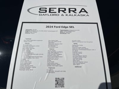 2024 Ford Edge SEL