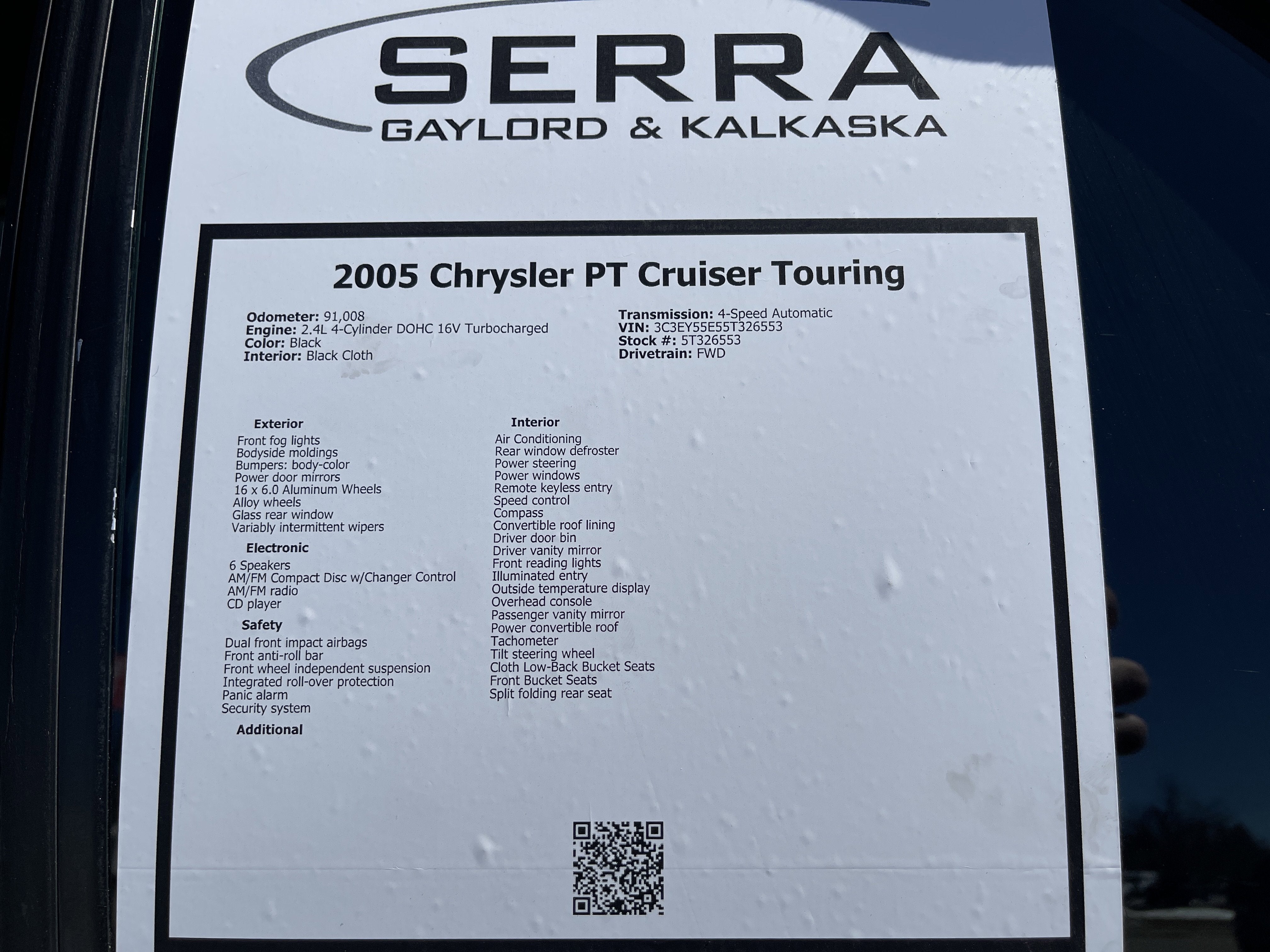 2005 Chrysler PT Cruiser Touring