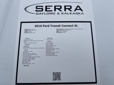 2016 Ford Transit Connect XL