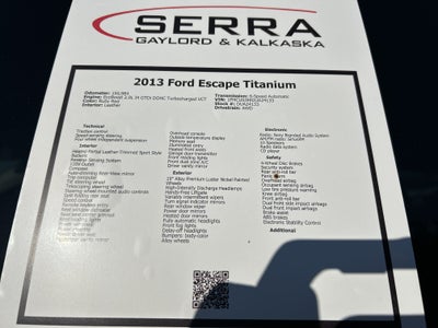 2013 Ford Escape Titanium