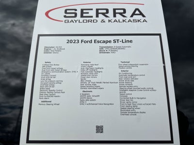 2023 Ford Escape ST-Line
