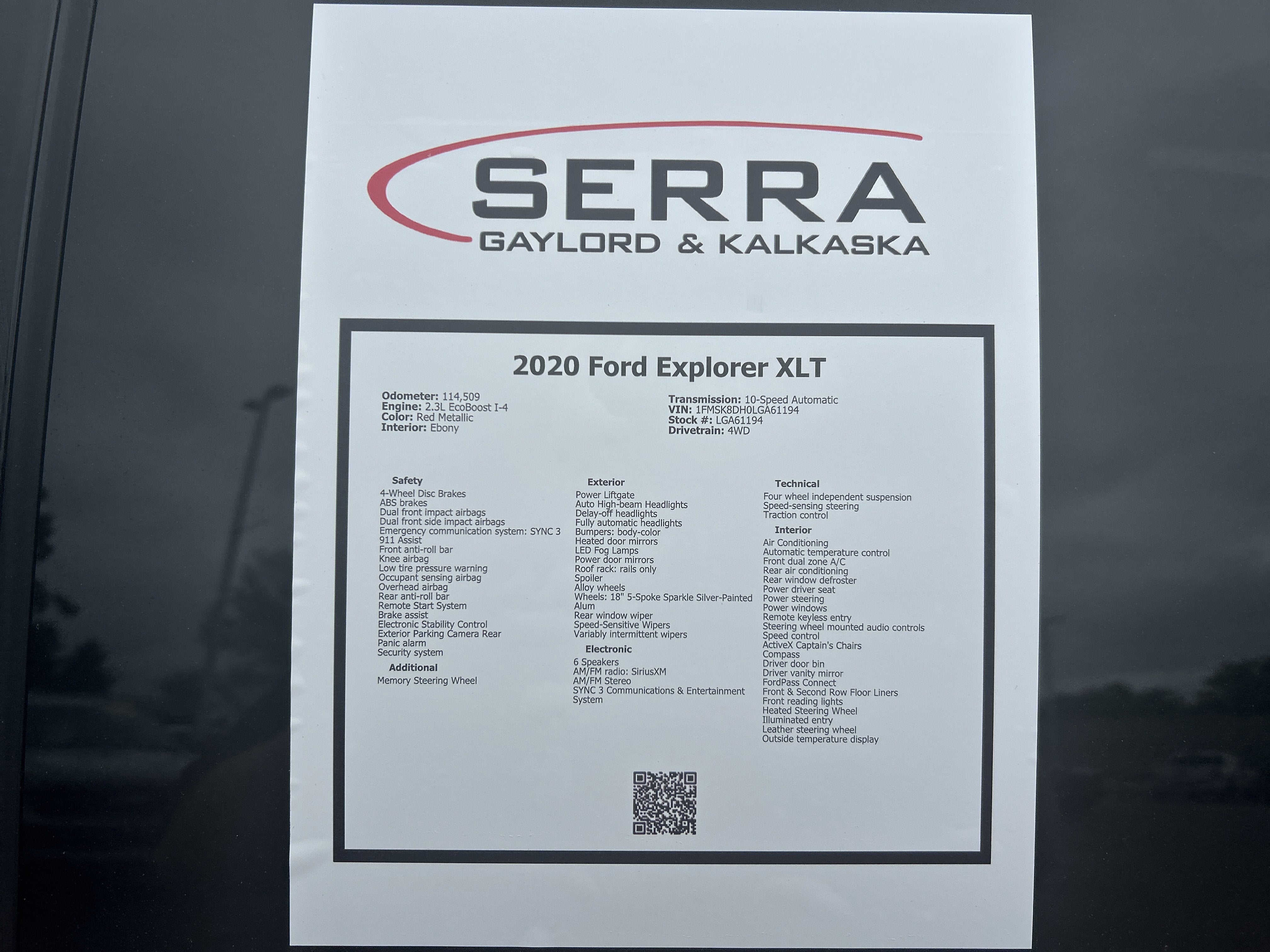 2020 Ford Explorer XLT