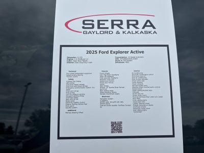 2025 Ford Explorer Active