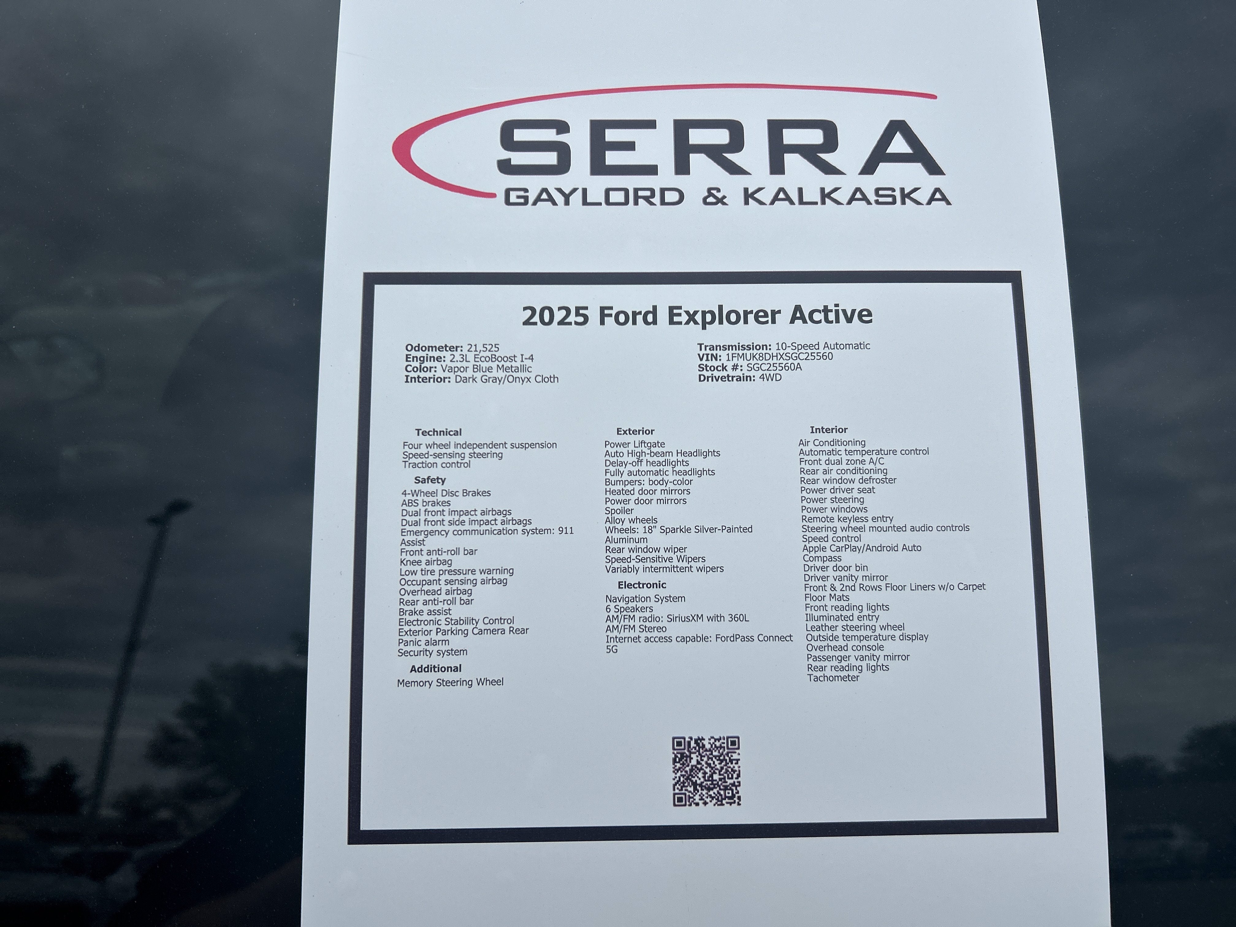 2025 Ford Explorer Active