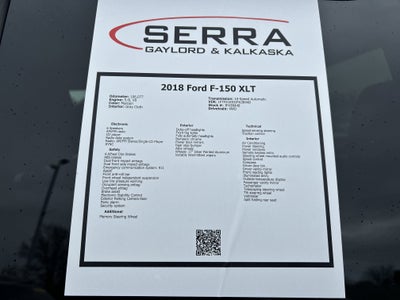 2018 Ford F-150 XLT