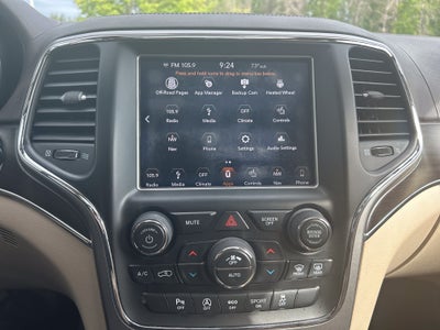 2018 Jeep Grand Cherokee Overland 4x4