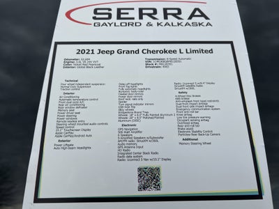 2021 Jeep Grand Cherokee L Limited