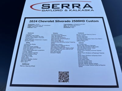 2024 Chevrolet Silverado 2500HD Custom