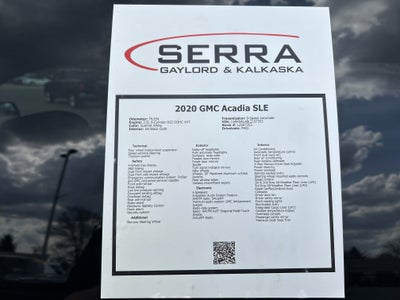 2020 GMC Acadia FWD SLE