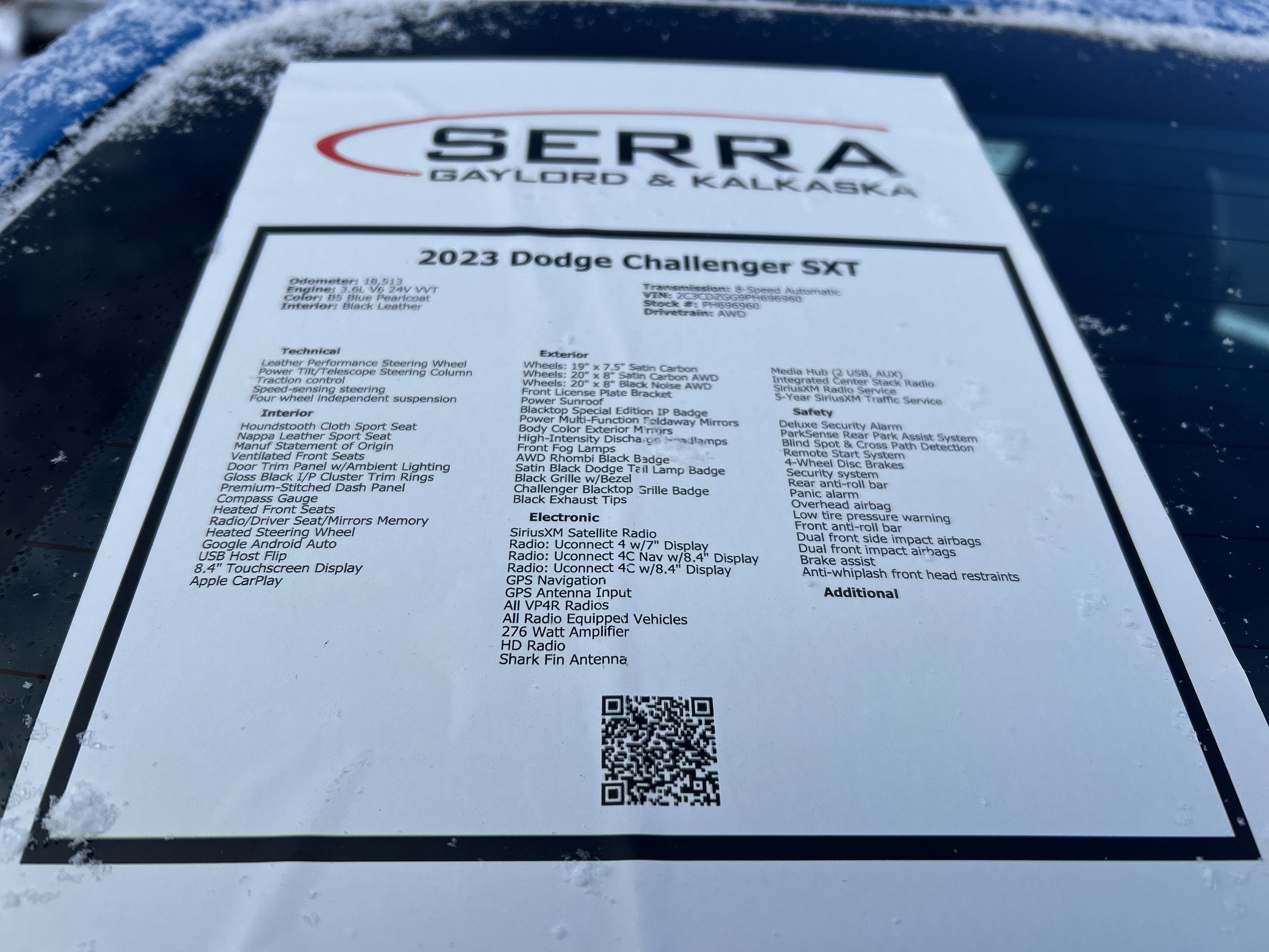 2023 Dodge Challenger SXT