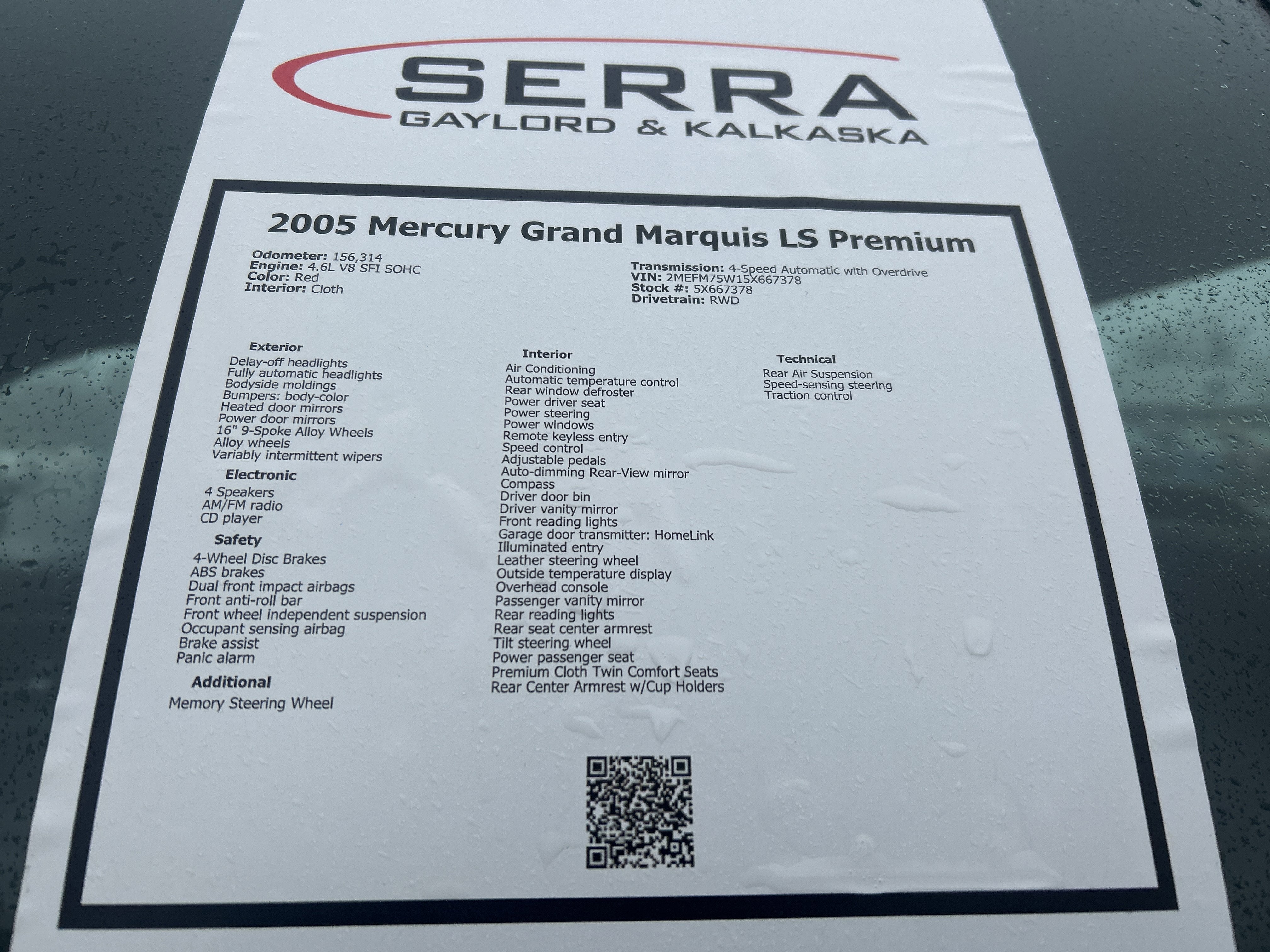 2005 Mercury Grand Marquis LS Premium