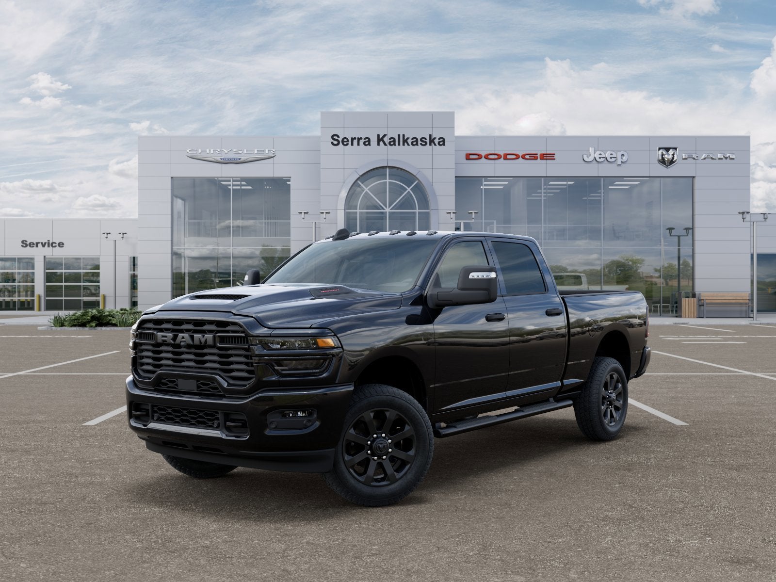 2026 RAM Ram 2500 RAM 2500 BLACK EXPRESS CREW CAB 4X4 6'4' BOX