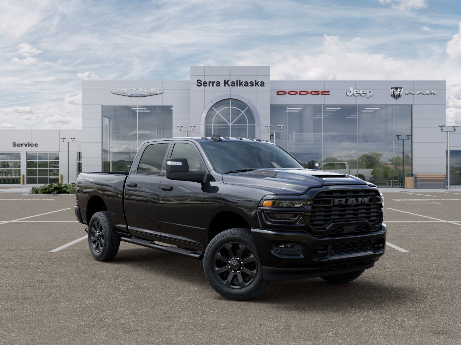2026 RAM Ram 2500 RAM 2500 BLACK EXPRESS CREW CAB 4X4 6'4' BOX