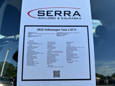 2025 Volkswagen Taos 1.5T S