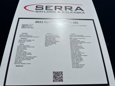 2022 Hyundai Santa Fe Essential AWD